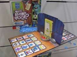 Monsters inc university who's behind the door board game -kids fun game
