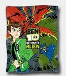 Ben 10 polar fleece throw blanket 120x150cm