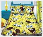 Spongebob squarepants expressions  DUVET SET - SINGLE - DUVET 130X200CM ONE PILLOWCASE