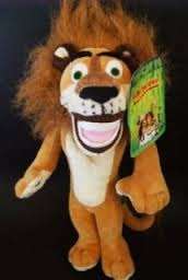 MADAGASCAR SOFT TOY - alex lion +-22CM
