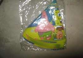 spongebob KIDS PARTY HATS (10)