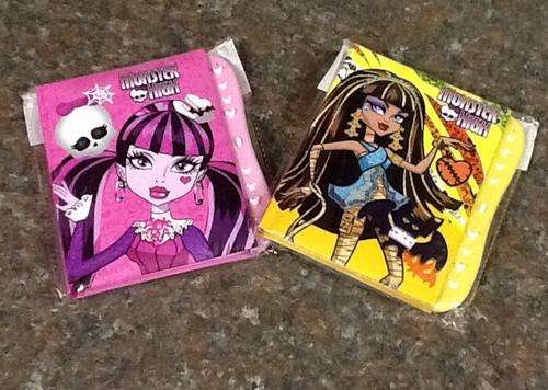 Monster high - diary journal notebook  - secret code - yellow