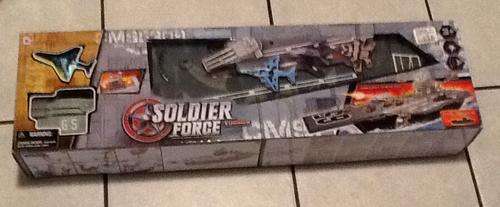 Soldier force series 7 storm ranger set - was R210 army ship with planes etc