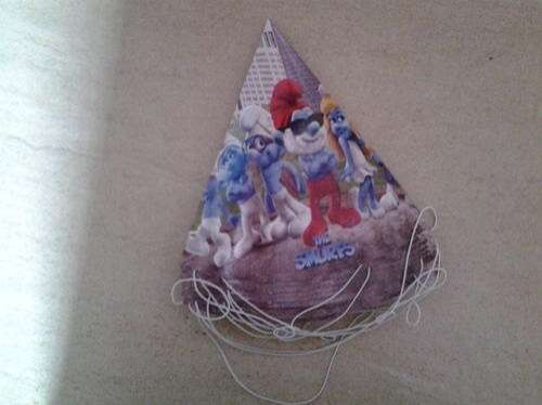 Smurfs KIDS PARTY paper HATS (10)