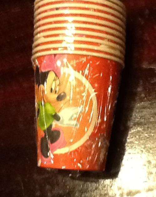 Minnie mouse KIDS PARTY CUPS / GLASSES (10)