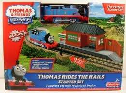 Thomas tank - thomas busy day set - motorized action - fisher price - trackmaster - station