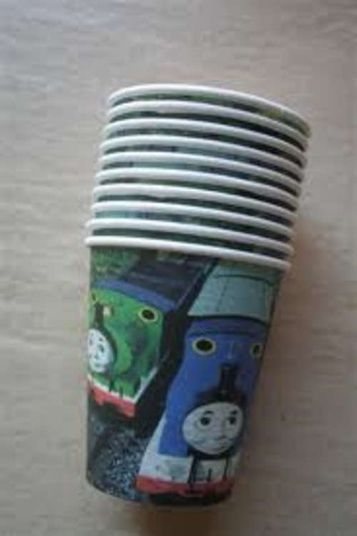 thomas tank train PARTY paper CUPS / GLASSES (10)
