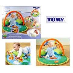 Tomy winnie the pooh activity play gym - packaging  bit damaged so cost price