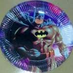 Batman party big paper plates (10)
