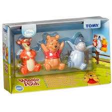 Winnie the pooh - tomy figurine pack - 9cm can use for cake toppers