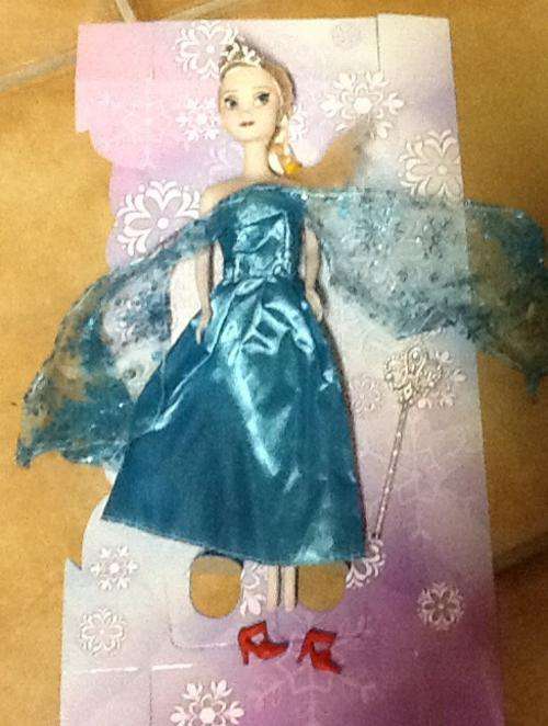 Frozen plastic elsa doll 22cm