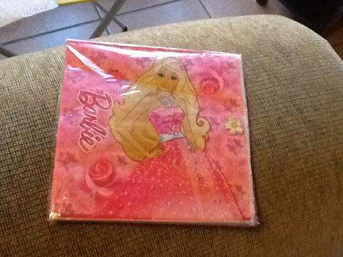 Barbie SERVIETTES (20) - kids parties
