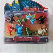 How to train your dragon plastic figurines set 5cm - great cake topper