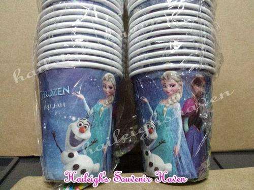 frozen princess KIDS PARTY cups (10)