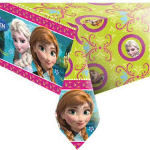 frozen princess kids party TABLE COVER PLASTIC 132x220cm