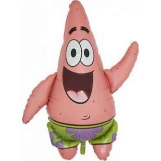 KIDS party spongebob Patrick  supershape 66x102cm foil balloon
