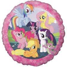 KIDS party My little pony 43cm foil balloon - needs helium