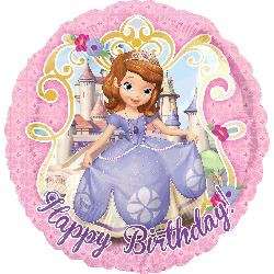 KIDS party princess sofia 43cm foil balloon