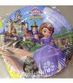 Sofia princess party big paper plates (10)