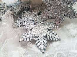 plastic snowflakes - 3 in pack 16cm wide - frozen party decor, winter, Xmas party
