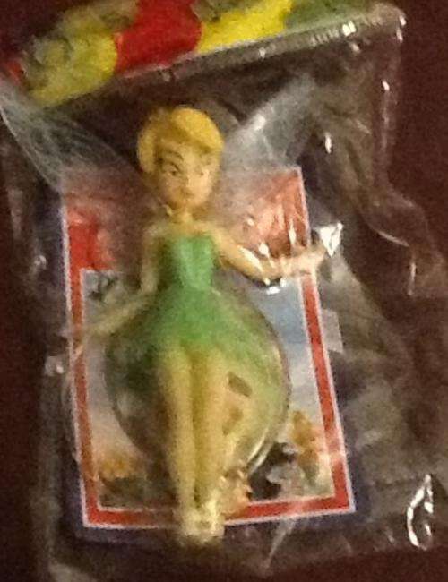 Plastic Tinkerbell figurine - great for cake topper - fairies - 7cm