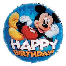 KIDS party mickey mouse 43cm foil balloon