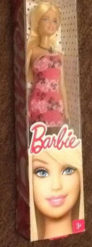 BARBIE pink mattel doll