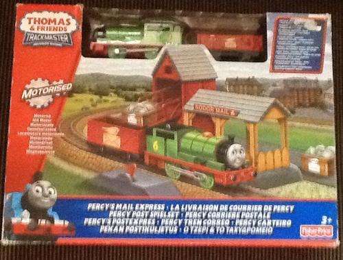 Thomas tank train - fisher price - Percys Mail express set - motorized - packaging bit damaged