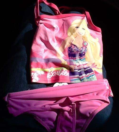 STUNNING GIRLS Barbie SWIM SUIT/ COSTUME 4-5 yr from Edgars