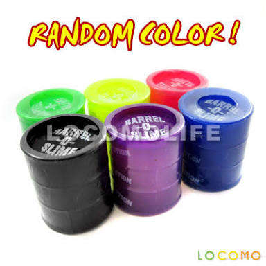 Barrel of slime great party favor