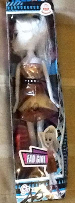 Monster high lookalike fad girl doll 22cm - great for caketopper