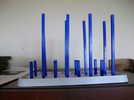 Bottle stand - to dry bottles on when washed