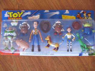 TOY STORY  --WHOLE SET OF CHARACTERS perfect as cake toppers