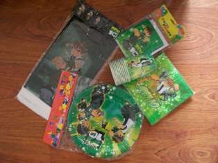 BEN 10 PARTY KIT - FOR 10 KIDS