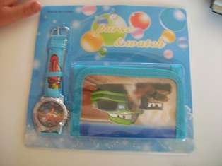 cars ligtning mcqueen Kids watch & Wallet set