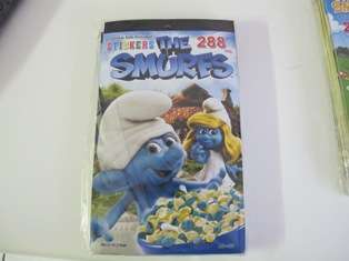 SMURFS STICKER BOOK 288 PIECES