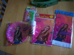 KIDS PARTY KIT - HANNAH MONTANA - 10 KIDS