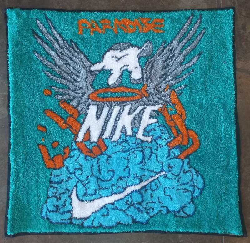 NIKE PARADISE HAND TUFTED RUG
