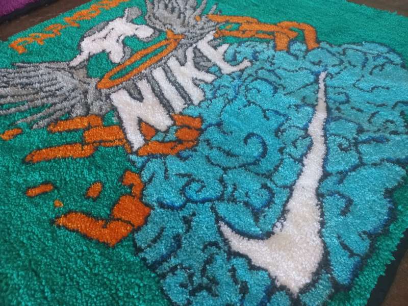 NIKE PARADISE HAND TUFTED RUG