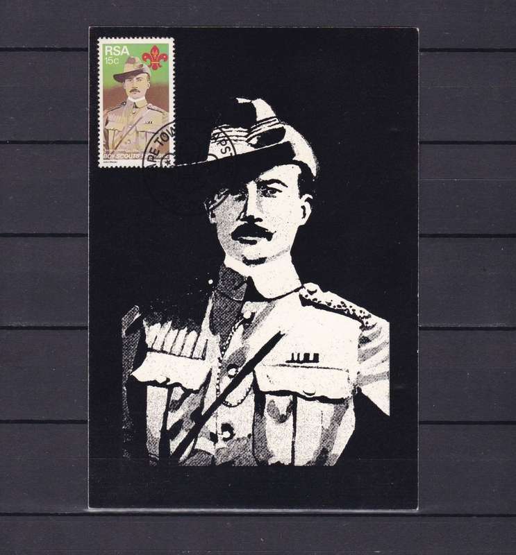 SOUTH AFRICA 1982 Maxicard FDC (1) - 75th Anniversary of Boy Scout Movement