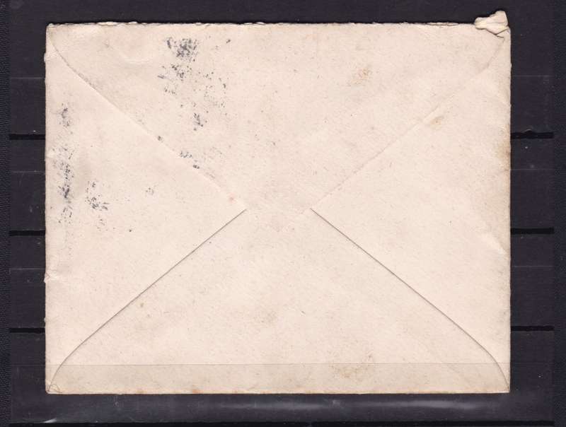 GREAT BRITAIN Q. VICTORIA 1881 1d (Deep Purple) on 1901 envelope