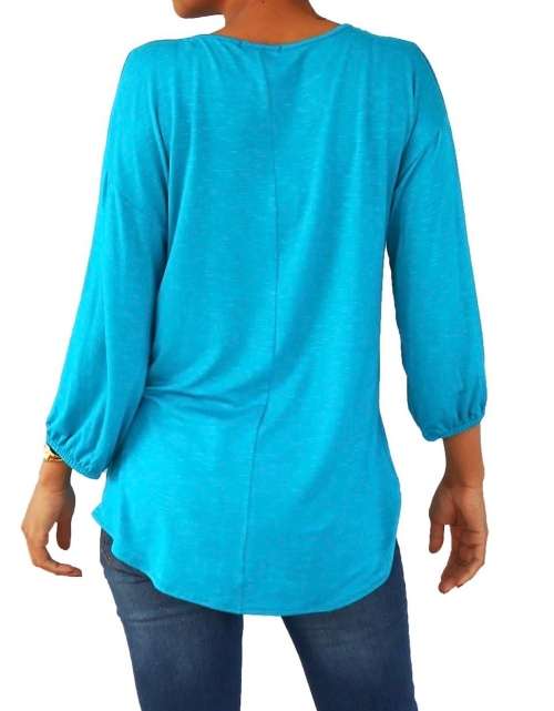 Ladies heart print top - size 34