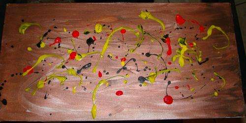Colour splash Painting