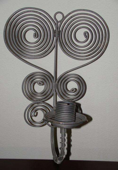 Wire Candle holders