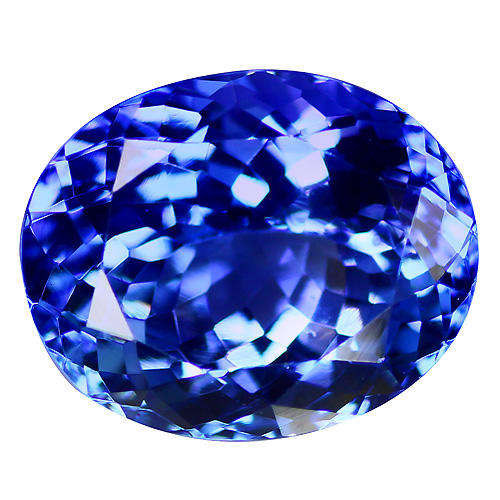 3.95ct TANZANITE - INTENSE Violetish Blue Est. Retail : R47 200