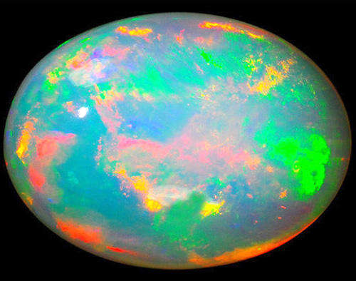1.52ct NATURAL OPAL 'WELO RIDGE' Vivid Multi-colour FIRE Est. Retail : R12 430