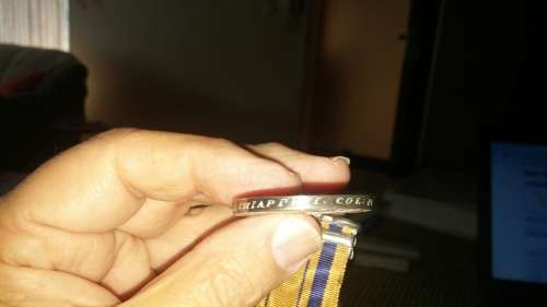 MEDALS AND TESTIMONIAL