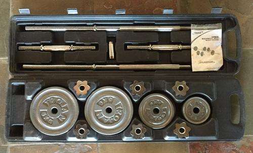 Trojan BARBBELL/DUMBBELL SET 50 KG