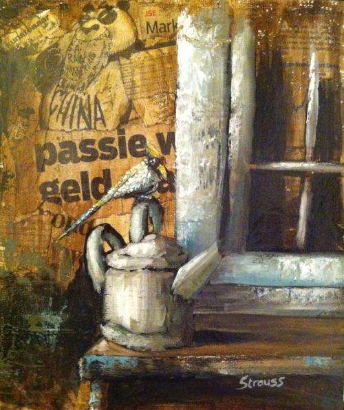 Original oil painting by David Strauss