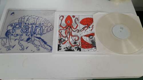 Band Of Pain - Argento LP Industrial Clear vinyl